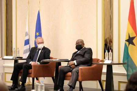 President Akufo Addo welcomes EUR 170 million EIB support for new National Development Bank of Ghana