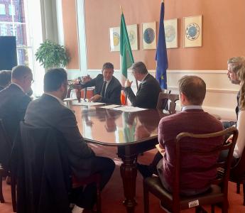 Minister Ryan welcomes EIB support for offshore wind port investment