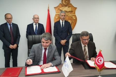 BEI Monde : forte mobilisation en Tunisie avec 215 M€ de nouveaux financements en 2022
