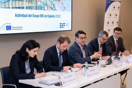 EIB Group commits record financing for green economy and energy security in Spain in 2022 