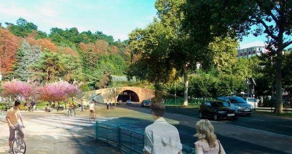 Financing urban transport infrastructure projects, soft transport modes and urban rehabilitation in the Urban Community of Lyon