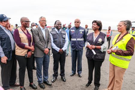 Angola receives vaccines to fight cervical cancer.