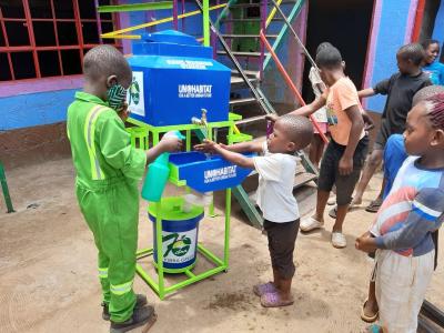 UN-Habitat and EIB strengthen cooperation to improve cities and provide handwashing facilities to prevent COVID-19 
