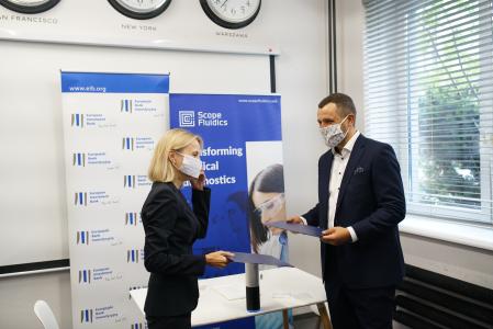 Poland: EIB lends up to EUR 10 million to Scope Fluidics to develop diagnostics equipment for infectious diseases