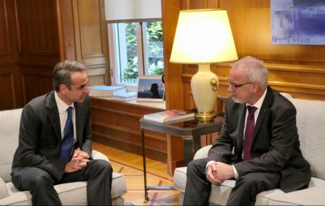 Interview with Greek Prime Minister Kyriakos Mitsotakis and EIB President Werner Hoyer