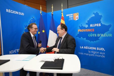 La BEI et la Région SUD - Provence-Alpes-Côte d'Azur signent un nouveau partenariat financier de 150 m d'euros pour les lycées
