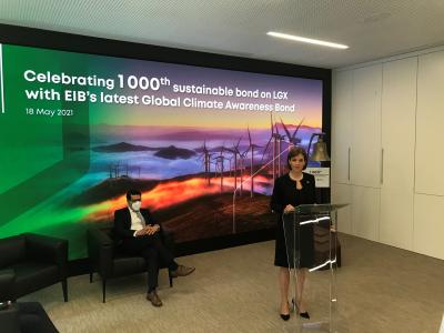 LGX hits 1,000 sustainable bonds mark with EIB’s latest Global Climate Awareness Bond