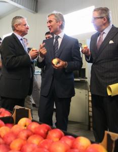 EIB Vice-President Wilhelm MoltererPrime Minister of Moldova Iuri LeancaHead of EU Delegation to Moldova Ambassador Pirkka Tapiola