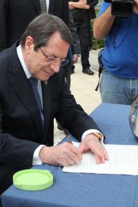 President of the Republic of Cyprus Nicos Anastasiades