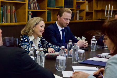 EIB Group President Nadia Calviño charts greater support for Bulgarian economy 