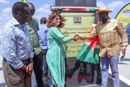 Kenya Upgrades East Africa’s busiest trade and transport route from Kwa Jomvu to Mariakani Under Global Gateway Initiative