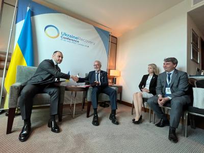 EIB and Ukraine strengthen cooperation to support country’s reconstruction projects with €840 million