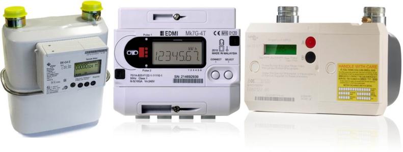 Roll-out of gas and electricity smart meters in the UK, to increase customer information and awareness and improve energy efficiency