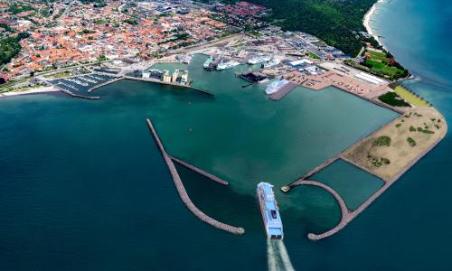 Sweden expo - port of Ystad infrastructure