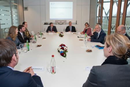 Visit of the H.R.H. the Hereditary Grand Duke Guillaume of Luxembourg and H.R.H. the Hereditary Grand Duchess Stéphanie of Luxembourg