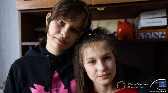 Ukraine: EIB Group donates €800 000 to the Olena Zelenska Foundation