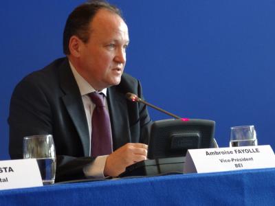 M. Ambroise Fayolle, Vice-président de la BEI