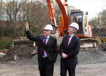 Professor Don Barry, President of the University of Limerick and Jonathan Taylor, European Investment Bank Vice President responsible for Ireland
