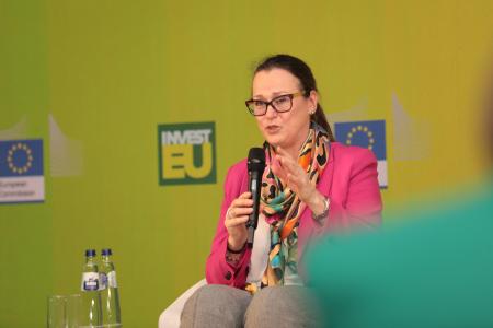 EIF Chief Executive, Marjut Falkstedt joined a panel discussion on InvestEU through the lens of the implementing partners.