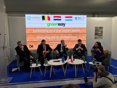 VP Taylor and VP Hudák at the Greenway event – Embarking on a low carbon future