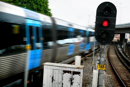 Development of Stockholm Metro's red line: modern metro signalling systems, upgrading of existing rolling stock, acquisition of new vehicles, construction and upgrading of underground depots