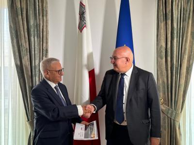 EIB Vice President Kakouris unveils Green Gateway report during MDB Visit