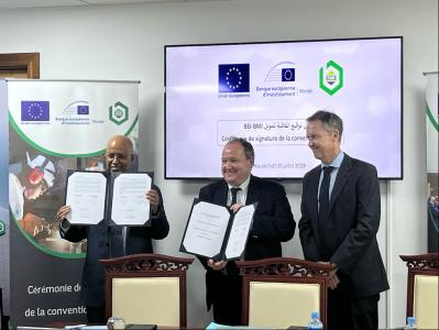 Mauritanie : soutien au secteur privé - la BEI octroie 20 millions d’euros de financement et une garantie de portefeuille à la Banque Mauritanienne de l’Investissement.