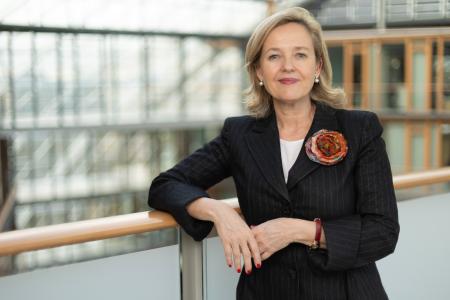 Nadia Calviño's first official photoshoot as President of the EIB