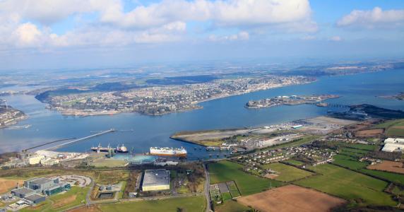 Relocation of the Port of Cork's main container terminal to facilitate the access to the port