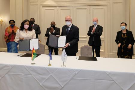President Akufo Addo welcomes EUR 170 million EIB support for new National Development Bank of Ghana