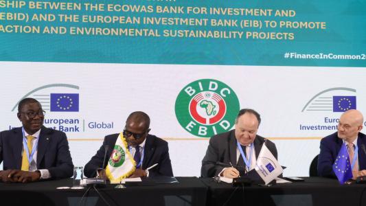 Global Gateway: Partnership between EBID and EIB to promote climate action and environmental sustainability projects in the ECOWAS region