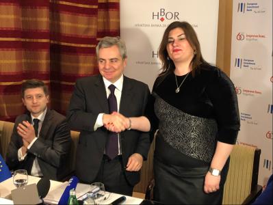 Loans supporting Croatian environment and tourism sectors signed in Zagreb (annual press conference in Croatia)
