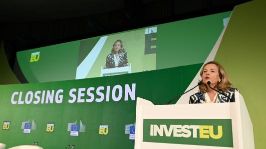 EIB President Nadia Calviño delivered the closing remarks.