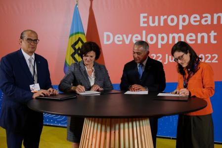 EIB and European Commission announce new Caribbean Investment Facility resources for water, sanitation and clean ocean projects in the Caribbean at European Development Days