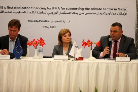 Palestine: The European Union and the EIB announce EUR 60 million business investment in Gaza helping with its economic recovery and reconstruction efforts
