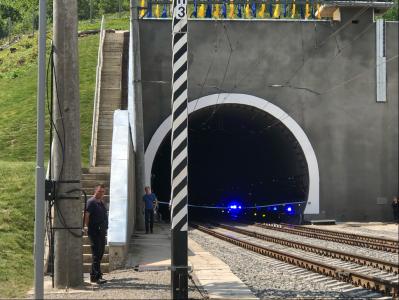 Beskyd railway tunnel completed and put into operation