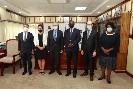 Meeting between President Werner Hoyer and Kenyan Finance Minister, Cabinet Secretary Ukur Kanacho Yatani