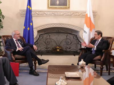 EIB President Hoyer's Visit to Nicosia & Athens (April 11-13