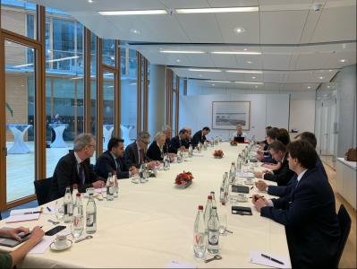 Vice President Kris Peeters meets Czech Ministers of Transport and Finance