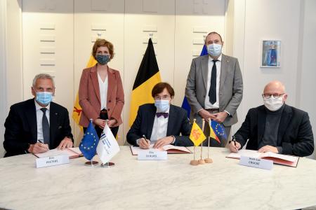 Un financement record d’1,1 milliard d’euros de la BEI pour soutenir les ambitions wallonnes en matière d’efficacité énergétique et de reconstruction suite aux inondations