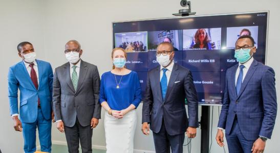 Minister of Finance and EU Ambassador welcome EIB support for COVID-19 health resilience and climate adaptation in Benin