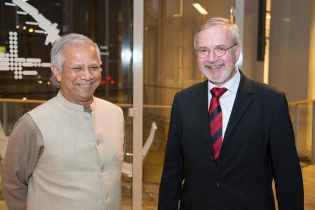Prof. Muhammad Yunus, Chairman of Yunus Centre, Dhaka, Bangladesh
