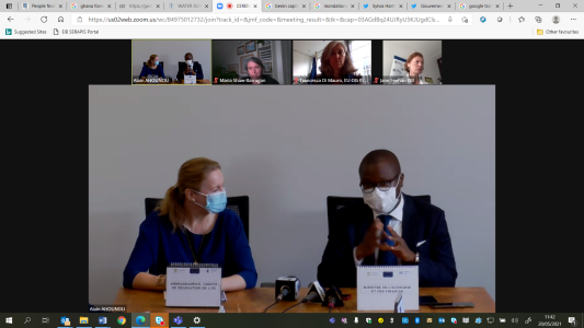 Minister of Finance and EU Ambassador welcome EIB support for COVID-19 health resilience and climate adaptation in Benin