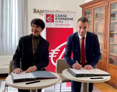 Energy transition: Caisse d’Epargne CEPAC and EIB sign major partnership agreement