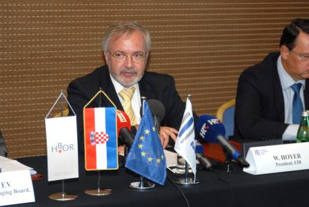 Mr Werner Hoyer, President of the EIB