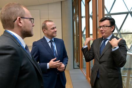 Signature of EFSI projects Las Palmas