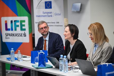 EIB Global and Sparkasse Bank team up to boost green investments in North Macedonia