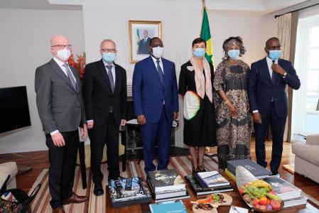 President Hoyer discussed EIB engagement with President Macky Sall