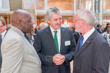 Dinner of the ACP ambassadors at the EIBH.E. Mr Alhaji Muhammad Mumuni, Secretary General of the ACP Group of States, Mr Alfonso Querejeta, Secretary General of the EIB and Mr Werner Hoyer, President of the EIB