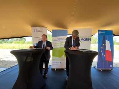 France: EIB provides €30 million to co-finance the Pont et Barreau de Camélat project in the Agen urban area